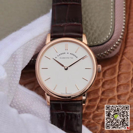A. Lange & Sohne Saxonia Thin Pink Gold 201.033 SV Factory