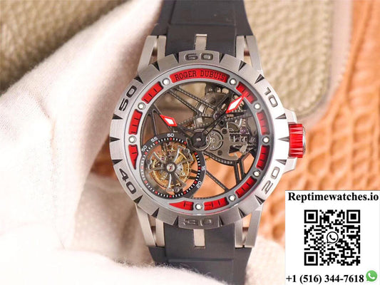 Jb Factory Roger Dubuis Excalibur Spider Italdesign Edition Rddbex0622 Red-Rep Time Watches