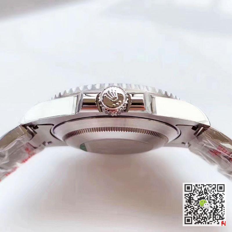 Replica Rolex Submariner Date Oyster 40mm Oystersteel 116610LV Noob Factory V10 Replica Green dial watch