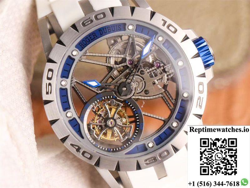 Jb Factory Roger Dubuis Excalibur Spider Italdesign Edition Rddbex0622 Bule-Rep Time Watches