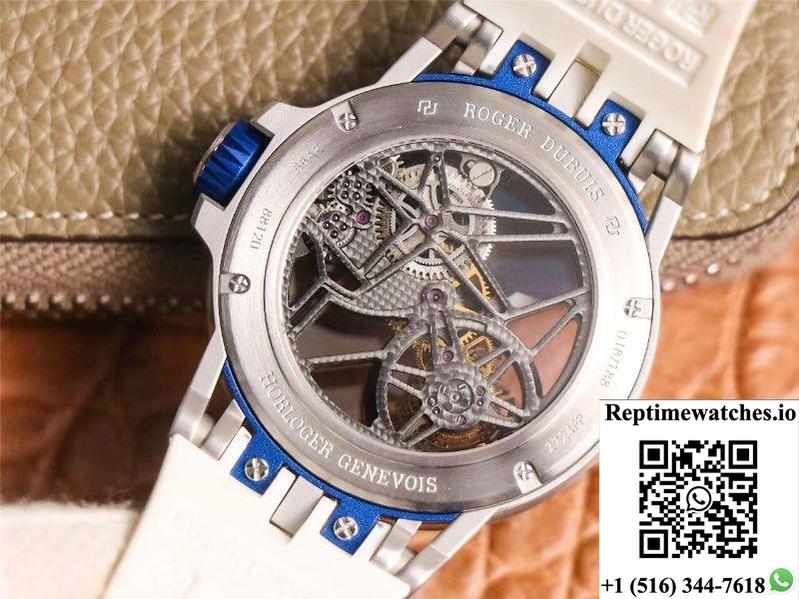 Jb Factory Roger Dubuis Excalibur Spider Italdesign Edition Rddbex0622 Bule-Rep Time Watches
