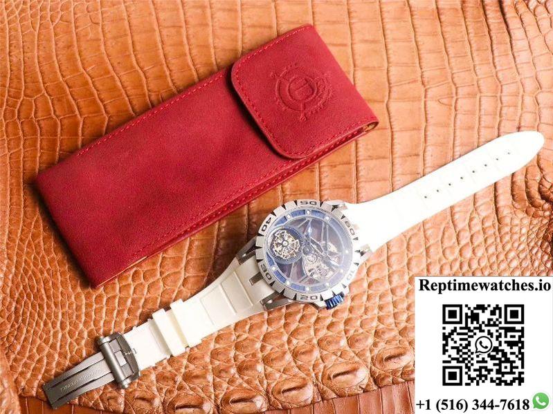 Jb Factory Roger Dubuis Excalibur Spider Italdesign Edition Rddbex0622 Bule-Rep Time Watches