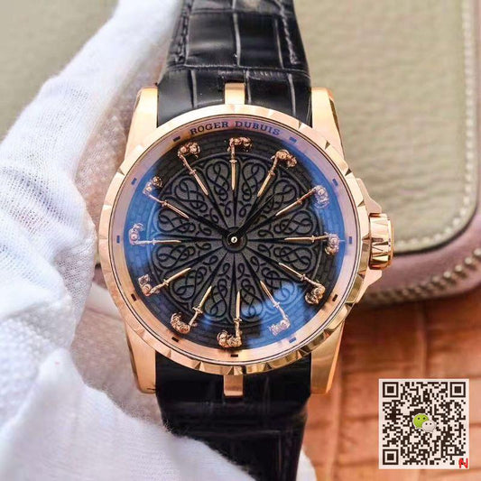 ZF Factory Roger Dubuis Excalibur Knights Of The Round Table II RDDBEX0511 Rose Gold