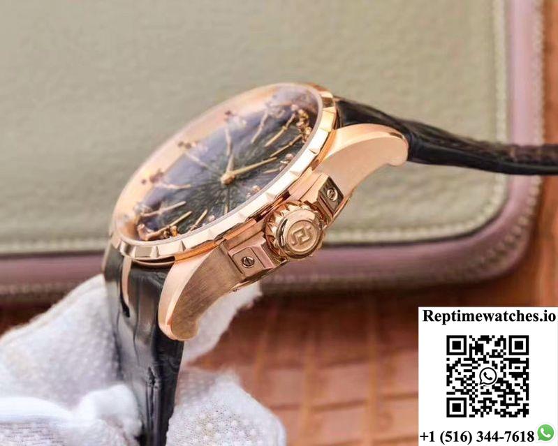Zf Factory Roger Dubuis Excalibur Knights Of The Round Table Ii Rddbex0511 Rose Gold-Rep Time Watches