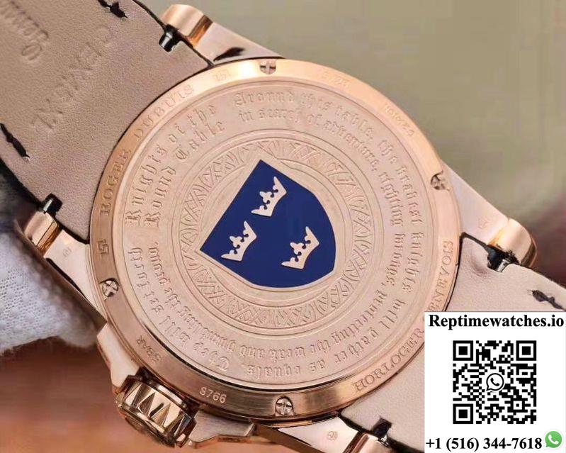 Zf Factory Roger Dubuis Excalibur Knights Of The Round Table Ii Rddbex0511 Rose Gold-Rep Time Watches