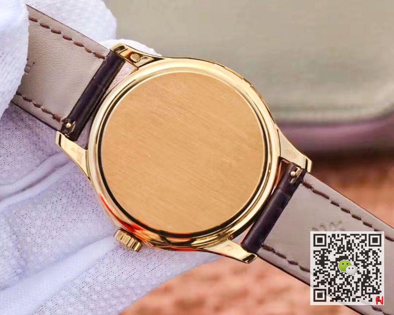 ZF Factory Patek Philippe Calatrava Yellow Gold 5227J-001 Flip Back Version