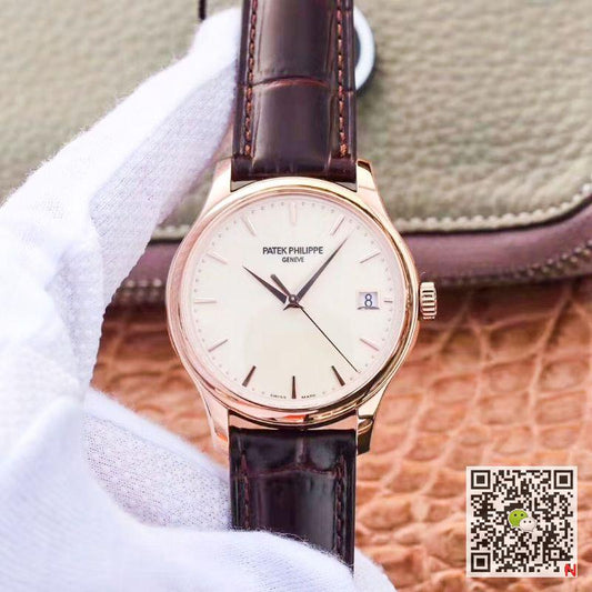 ZF Factory Patek Philippe Calatrava Rose Gold 5227R-001 Flip Back Version