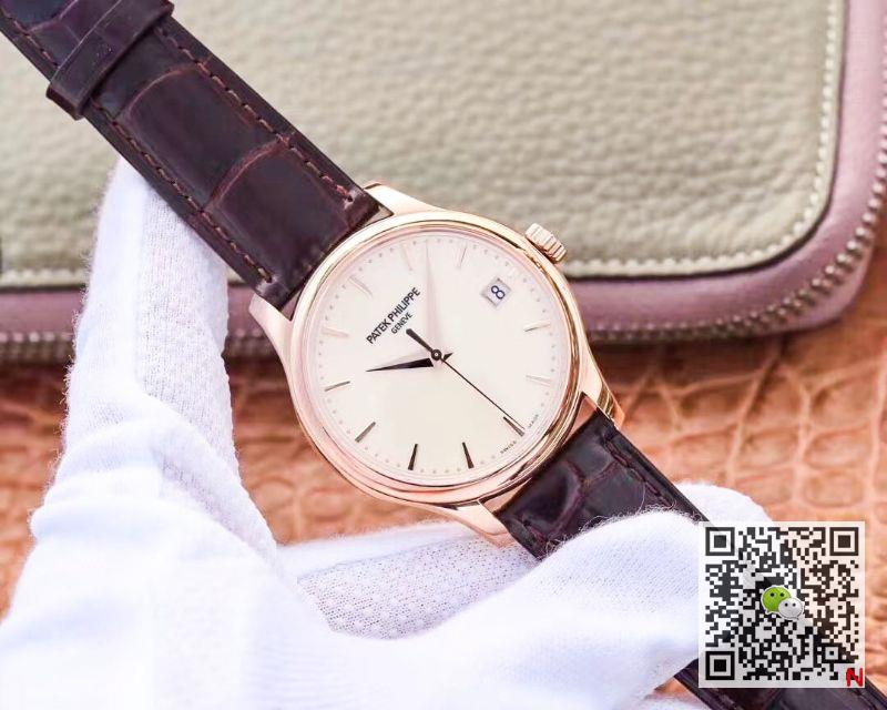 ZF Factory Patek Philippe Calatrava Rose Gold 5227R-001 Flip Back Version