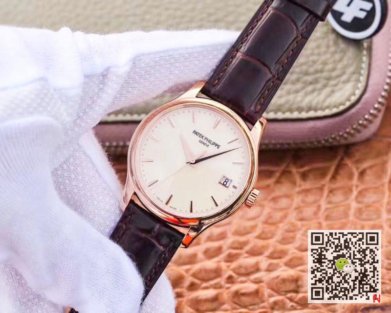 ZF Factory Patek Philippe Calatrava Rose Gold 5227R-001 Flip Back Version