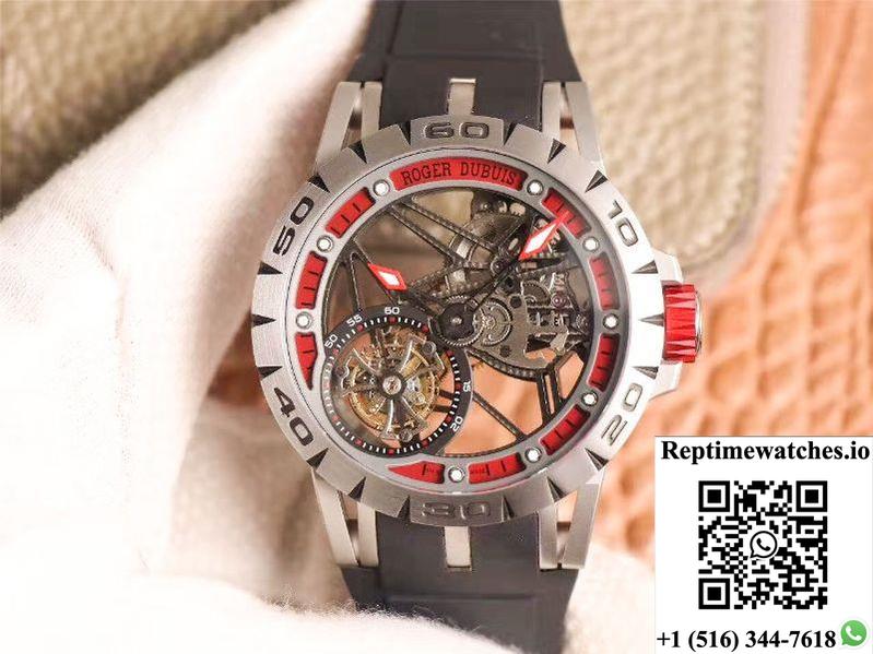 Jb Factory Roger Dubuis Excalibur Spider Italdesign Edition Rddbex0622 Red-Rep Time Watches