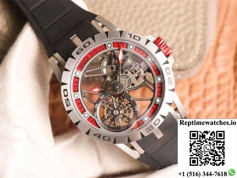 Jb Factory Roger Dubuis Excalibur Spider Italdesign Edition Rddbex0622 Red-Rep Time Watches