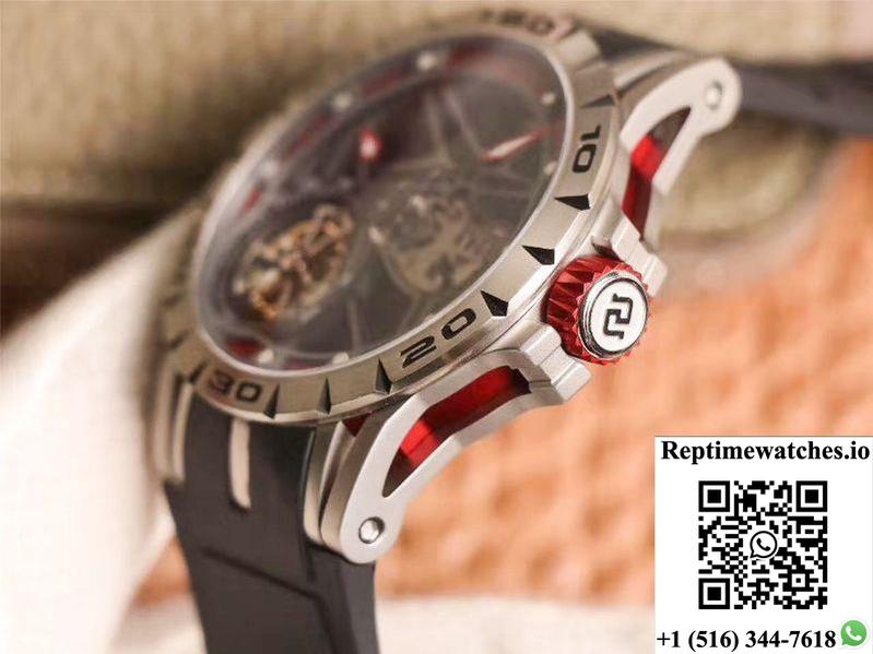 Jb Factory Roger Dubuis Excalibur Spider Italdesign Edition Rddbex0622 Red-Rep Time Watches