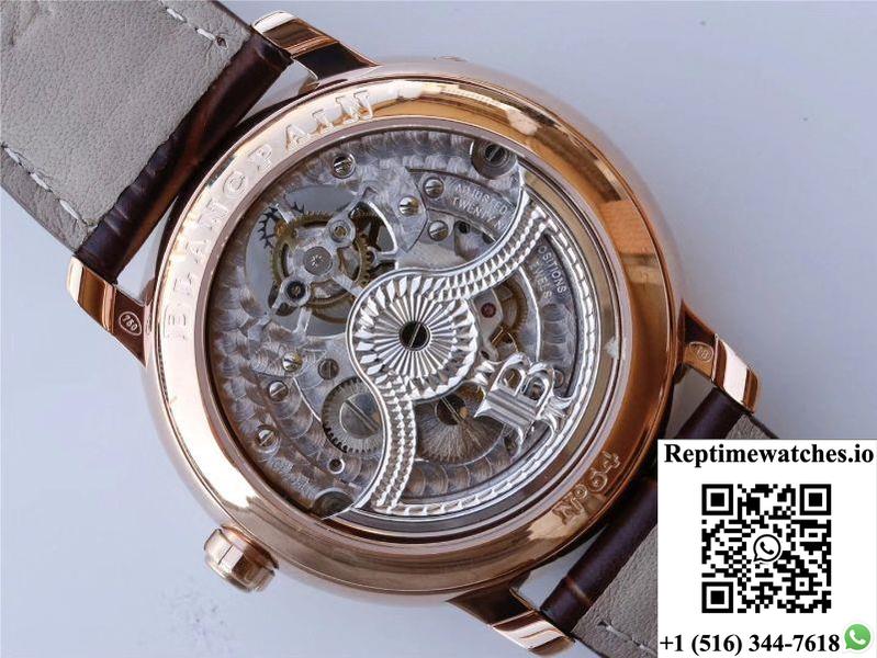 Jb Factory Blancpain Villeret Tourbillon 8 Jours 6025-3642-55B-Rep Time Watches