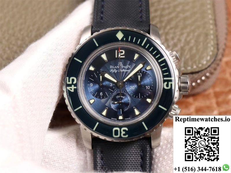 Blancpain Fifty Fathoms Chronographe Flyback 5085Fb-1140-52B Om Factory-Rep Time Watches