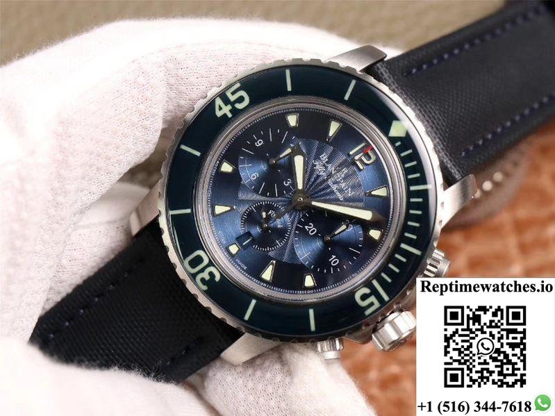 Blancpain Fifty Fathoms Chronographe Flyback 5085Fb-1140-52B Om Factory-Rep Time Watches