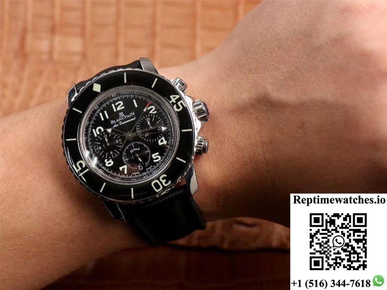 Blancpain Fifty Fathoms Chronographe Flyback 5085 Om Factory-Rep Time Watches