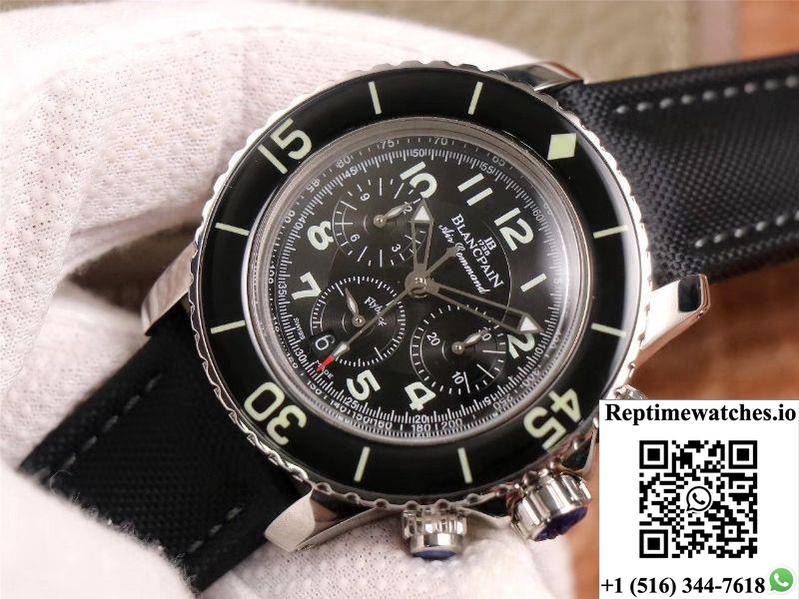 Blancpain Fifty Fathoms Chronographe Flyback 5085 Om Factory-Rep Time Watches