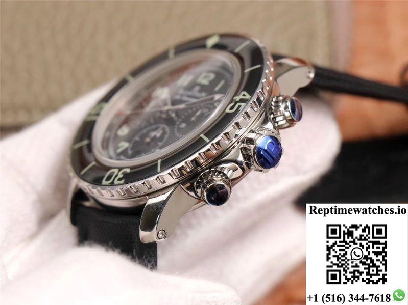 Blancpain Fifty Fathoms Chronographe Flyback 5085 Om Factory-Rep Time Watches