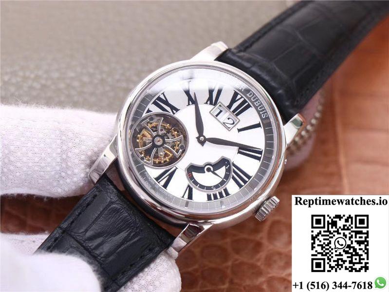 Jb Factory Roger Dubuis Hommage Flying Tourbillon Rddbho0568 Black-Rep Time Watches