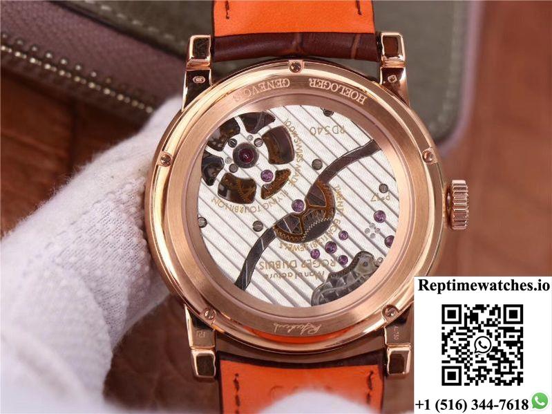 Jb Factory Roger Dubuis Hommage Flying Tourbillon Rddbho0568 Pink-Rep Time Watches