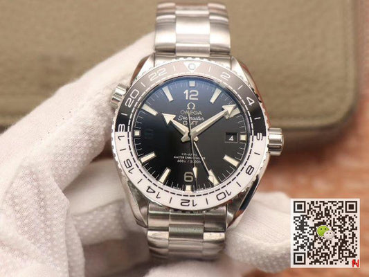 VS Factory Seamaster Planet Ocean 600M OMEGA CO‑AXIAL Master Chronometer GMT 43.5MM 215.30.44.22.01.001