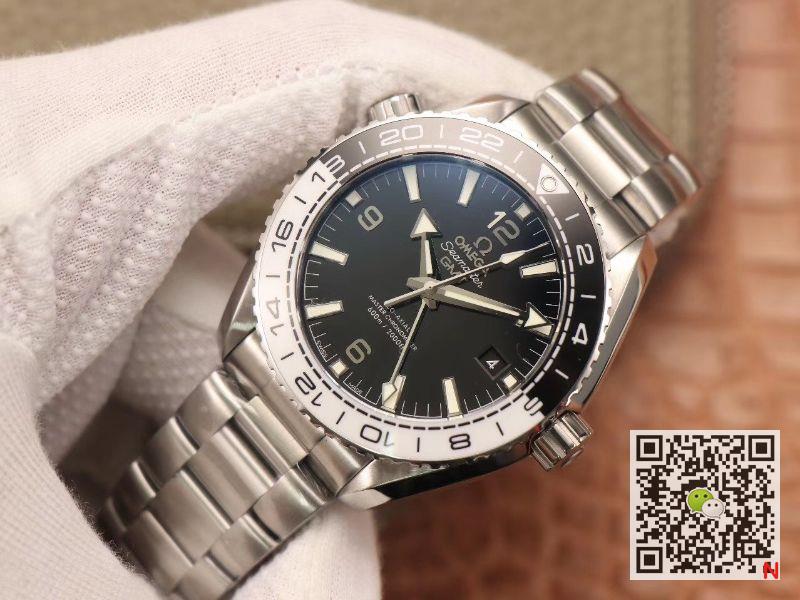 VS Factory Seamaster Planet Ocean 600M OMEGA CO‑AXIAL Master Chronometer GMT 43.5MM 215.30.44.22.01.001