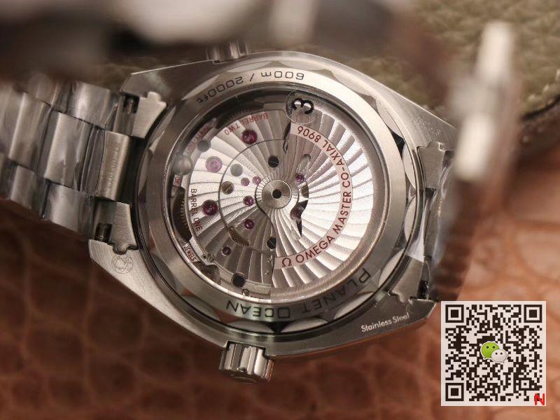 VS Factory Seamaster Planet Ocean 600M OMEGA CO‑AXIAL Master Chronometer GMT 43.5MM 215.30.44.22.01.001
