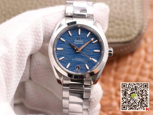 VS Factory Seamaster Aqua Terra 150M OMEGA CO‑AXIAL Master Chronometer Ladies 220.10.38.20.03.002