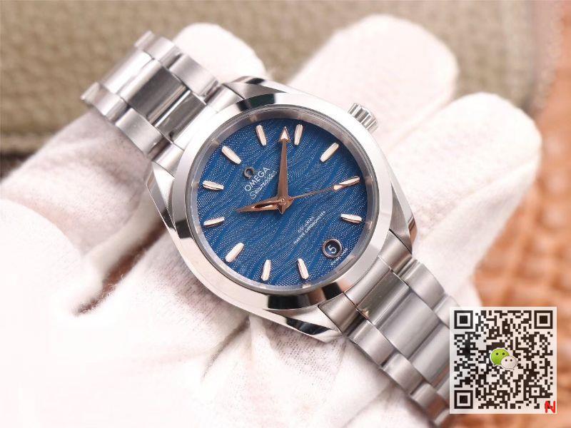 VS Factory Seamaster Aqua Terra 150M OMEGA CO‑AXIAL Master Chronometer Ladies 220.10.38.20.03.002