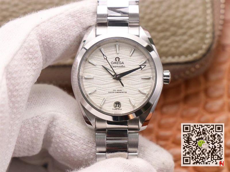 VS Factory Replica Omega Seamaster 220.10.38.20.02.003 Aqua Terra 150M CO‑AXIAL Master Chronometer Ladies