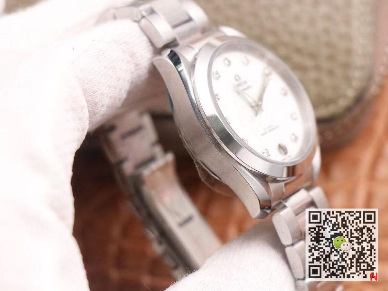 VS Factory Replica Omega Seamaster 220.10.38.20.52.001 Aqua Terra 150M CO‑AXIAL Master Chronometer Ladies