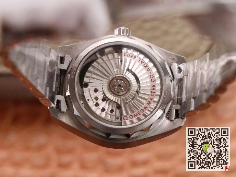 VS Factory Replica Omega Seamaster 220.10.38.20.52.001 Aqua Terra 150M CO‑AXIAL Master Chronometer Ladies