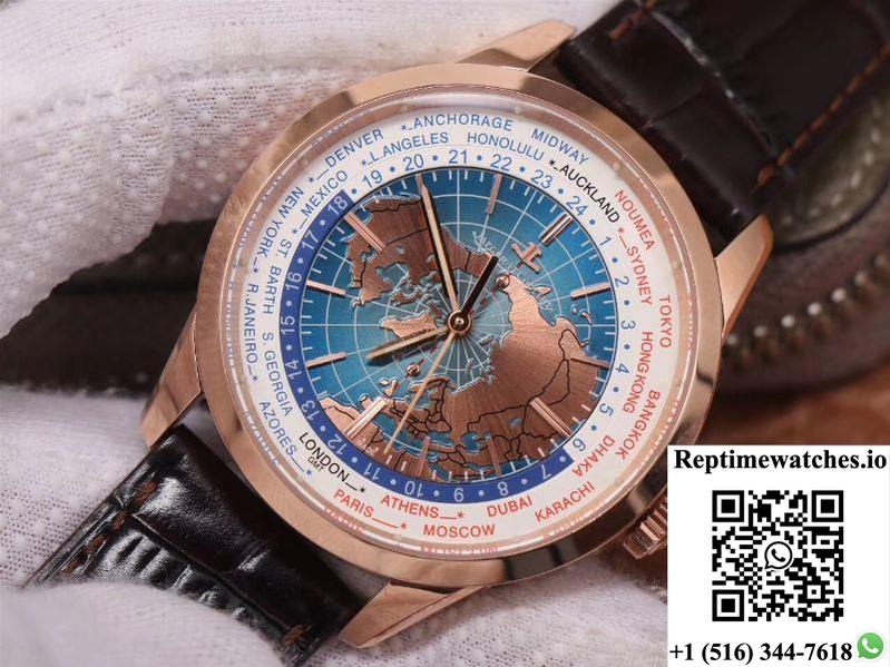 8F Factory Jaeger-Lecoultre Geophysic Univrsal Time 8102520 Pink Gold-Rep Time Watches