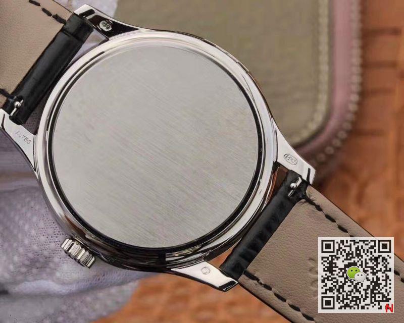 ZF Factory Patek Philippe Calatrava Automatic Date Black Dial Watch 5227G-010 Flip Back Version