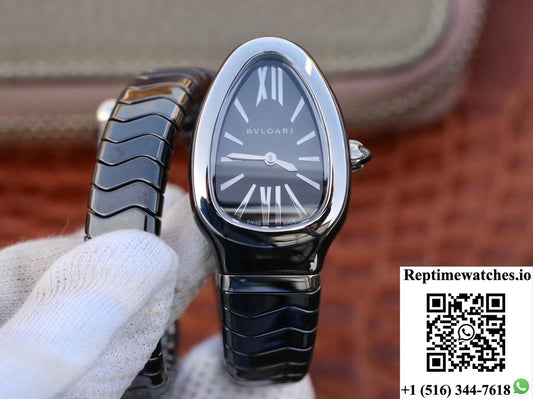 Bvlgari Serpenti Spiga Watch 102735 Steel Bv Factory-Rep Time Watches