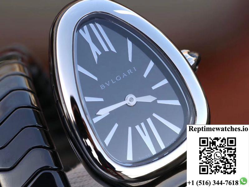 Bvlgari Serpenti Spiga Watch 102735 Steel Bv Factory-Rep Time Watches