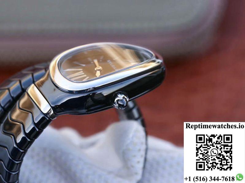 Bvlgari Serpenti Spiga Watch 102735 Steel Bv Factory-Rep Time Watches