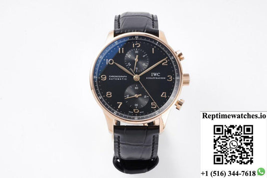 IWC PORTUGIESER IW371610 ZF FACTORY ALLIGATOR LEATHER STRAP