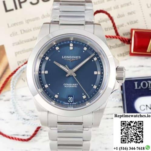 Longines Sports L3.430.4.97.6 Af Factory Stainless Steel Case-Rep Time Watches