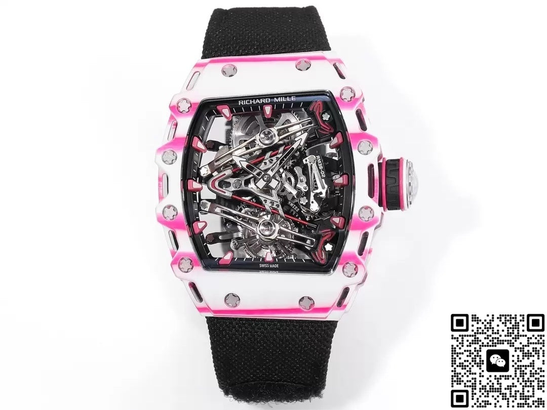 Richard Miller Men’s RM38-02 RM Factory Transparent Case Back