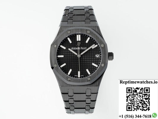 Audemars Piguet Royal Oak 15500 APS factory transparent case back