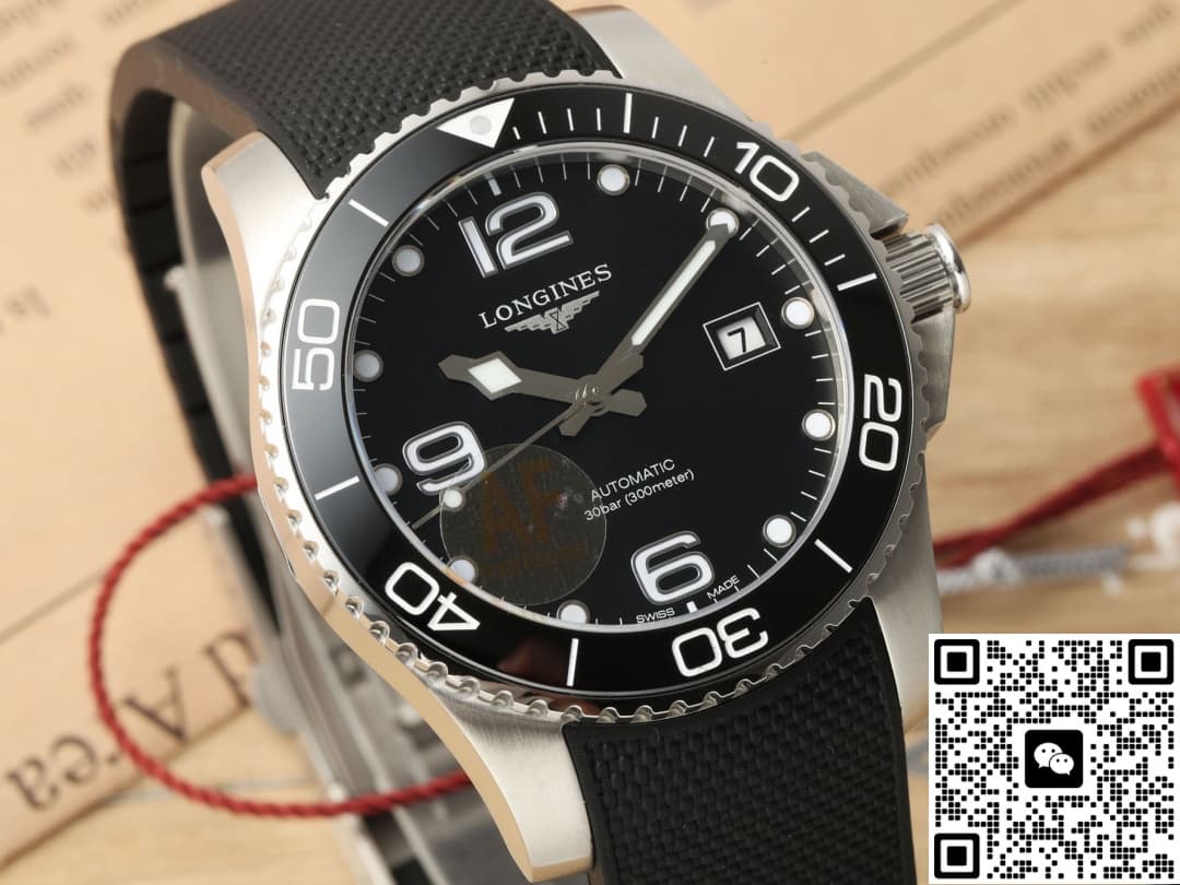 Longines Concas L3.780.4.56.9 AF factory rubber strap