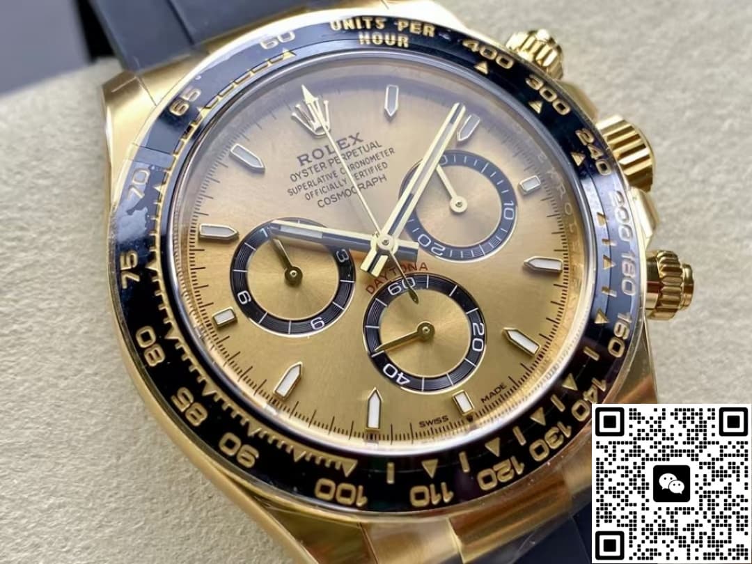 Rolex Cosmograph Daytona m126518ln-0010 Clean Factory Rubber Strap