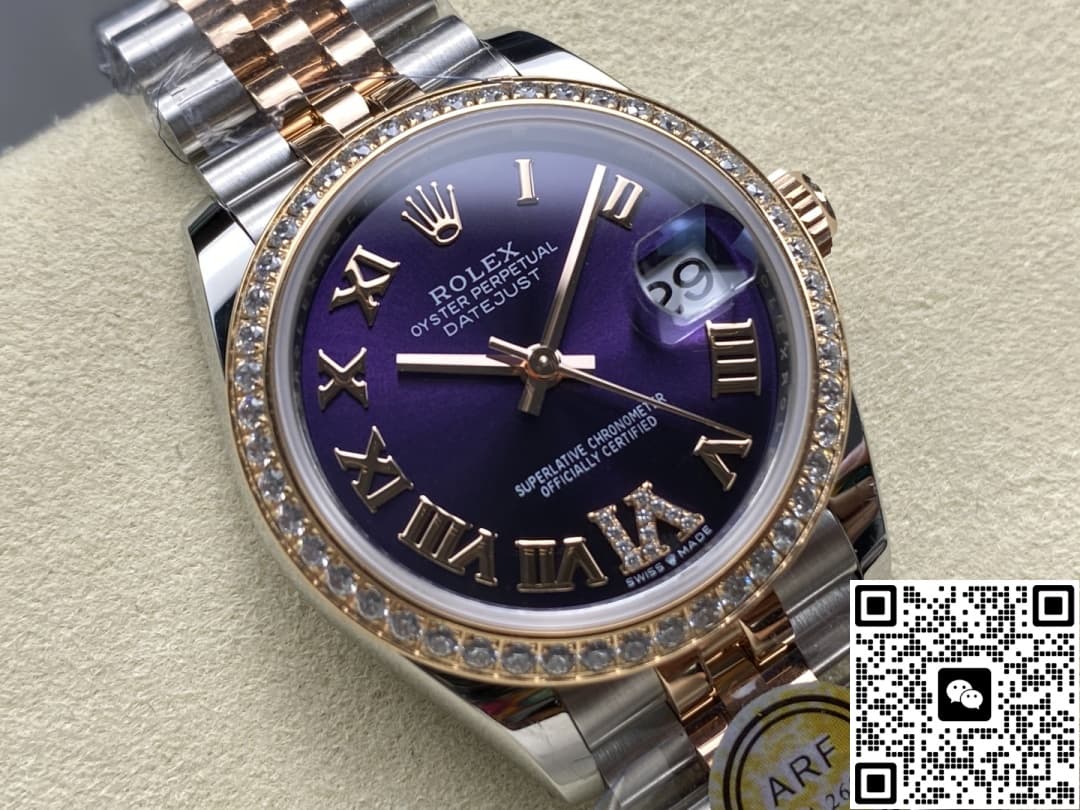 Rolex Datejust M278381RBR-0020 AR Factory Purple Dial