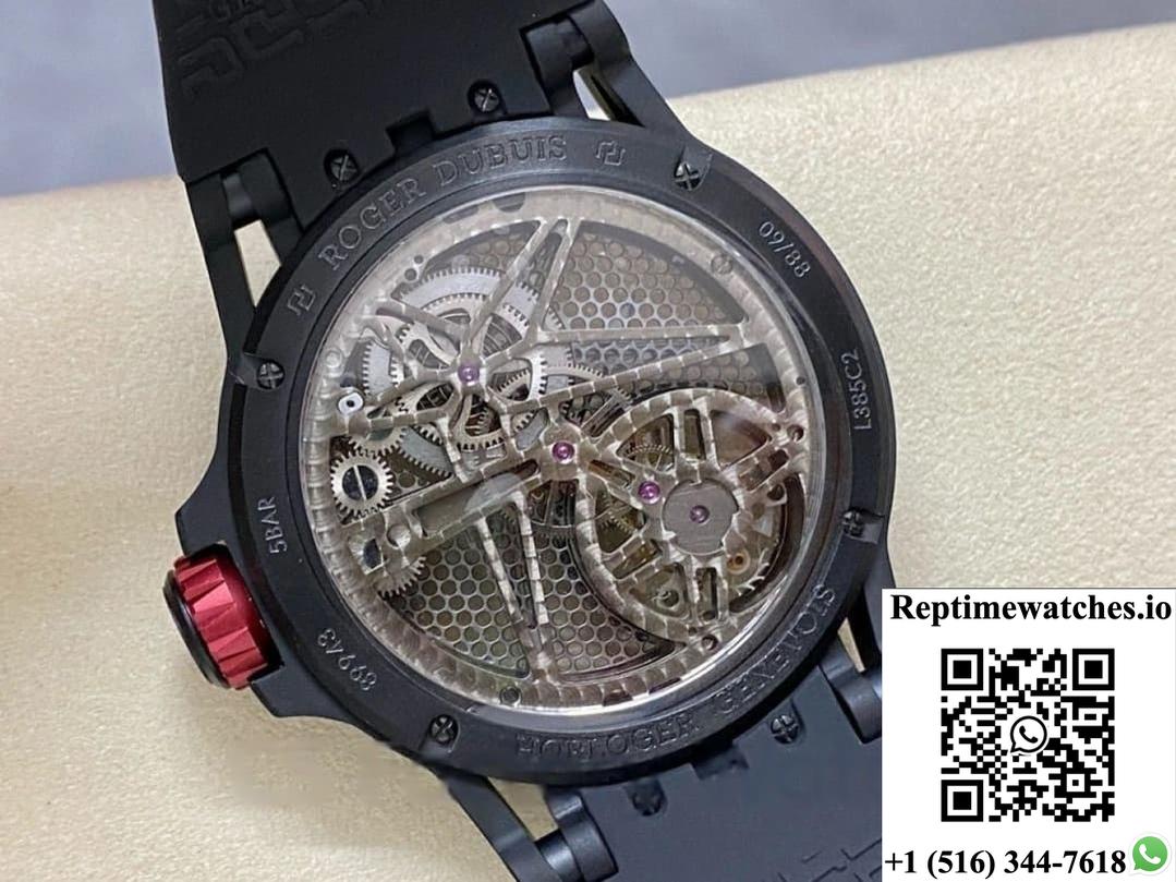 Roger Dubuis King Of Speed Rddbex0817 Bbr Factory Hollow Dial-Rep Time Watches