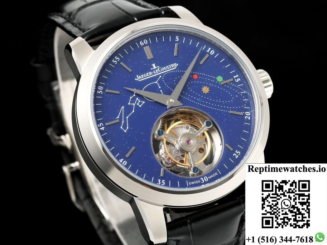 Jaeger-Lecoultre Master 16634E1 Rms Factory Tourbillon Stainless Steel Crown-Rep Time Watches