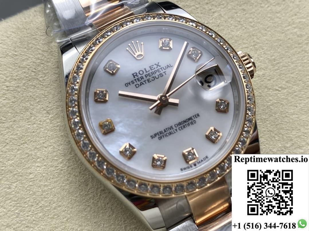 Rolex Datejust M278381RBR-0025 AR Factory Oyster Steel Buckle