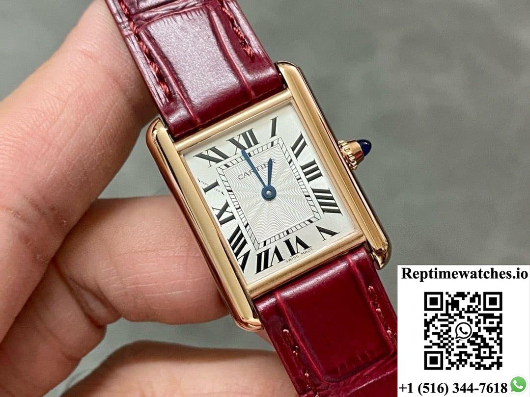 Cartier Tank WGTA0010 F1 factory solid case back