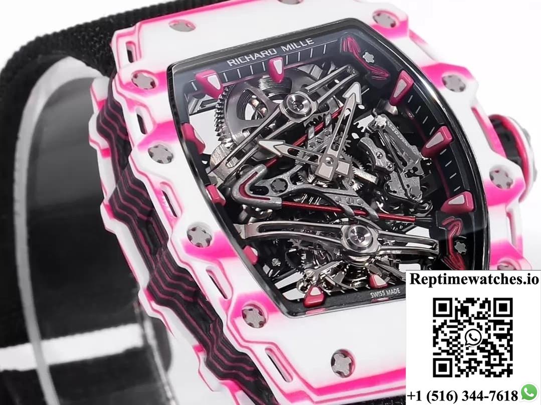 Richard Miller Men’s RM38-02 RM Factory Transparent Case Back