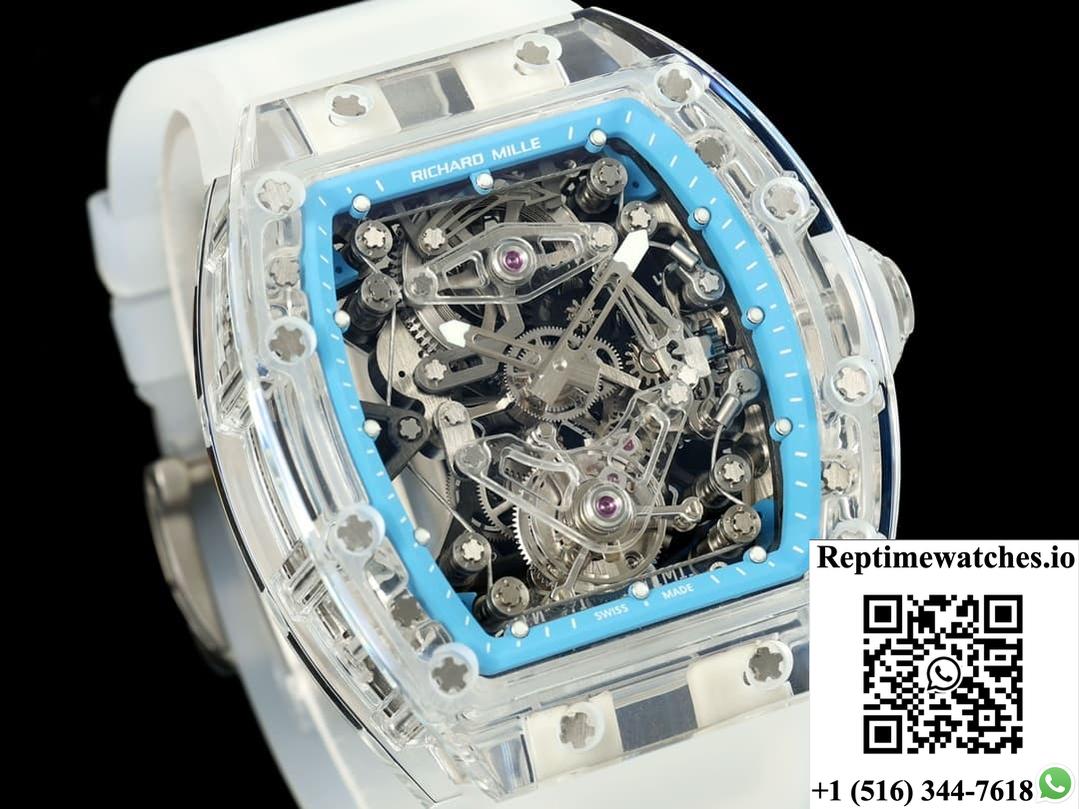 Richard Miller RM56-02 RM Factory Tourbillon Blue Bezel